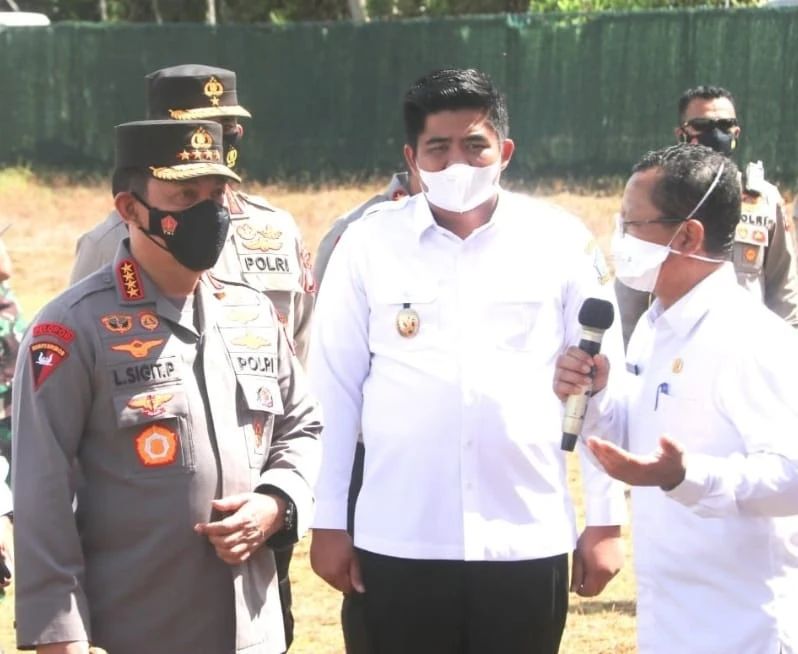 Kunjungi Bintan, Kapolri Bangga Kesiapan Travel Bubble Hingga Capaian Vaksinasi