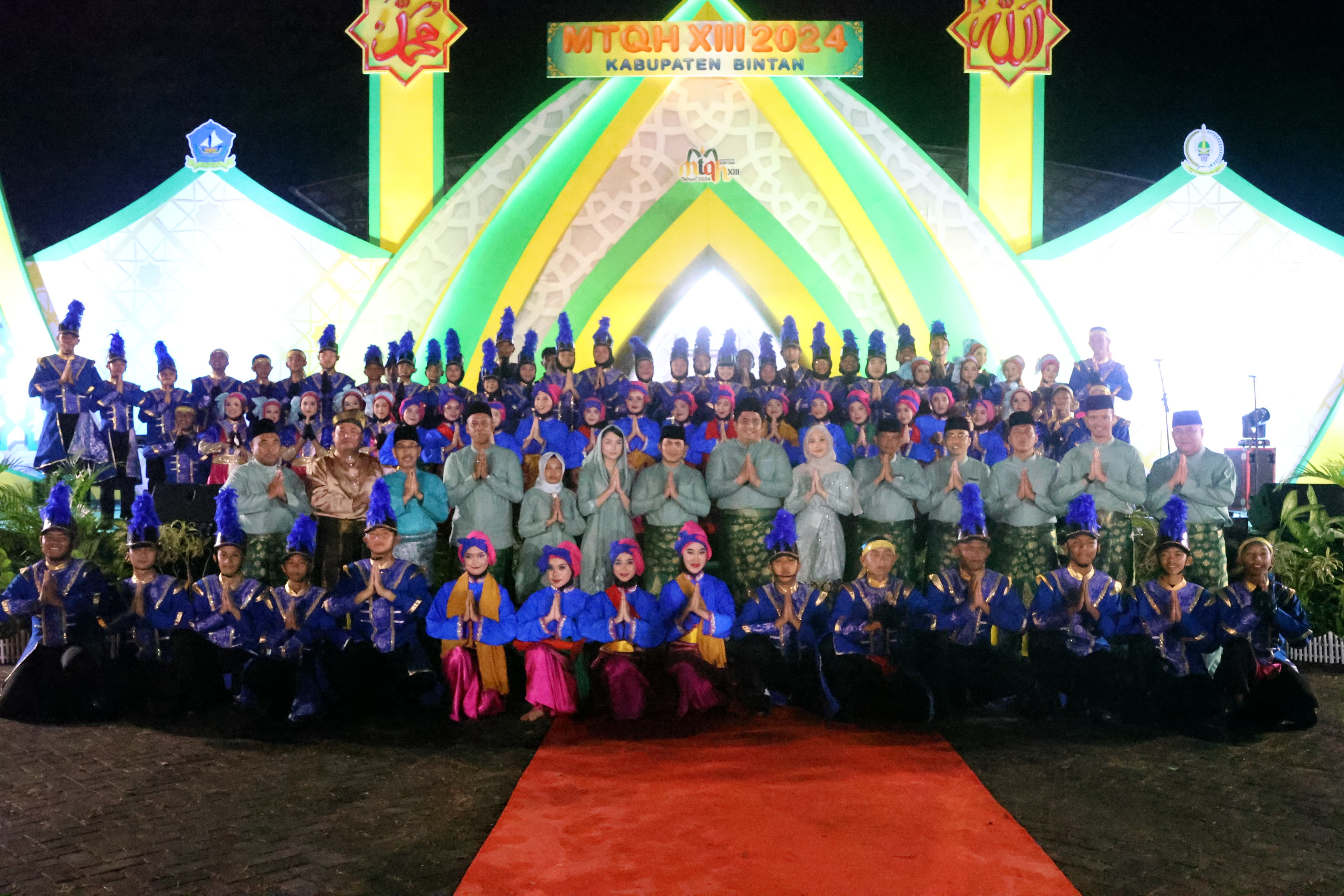 Semarak Nan Meriah, MTQH ke-XIII Bintan Resmi Dimulai