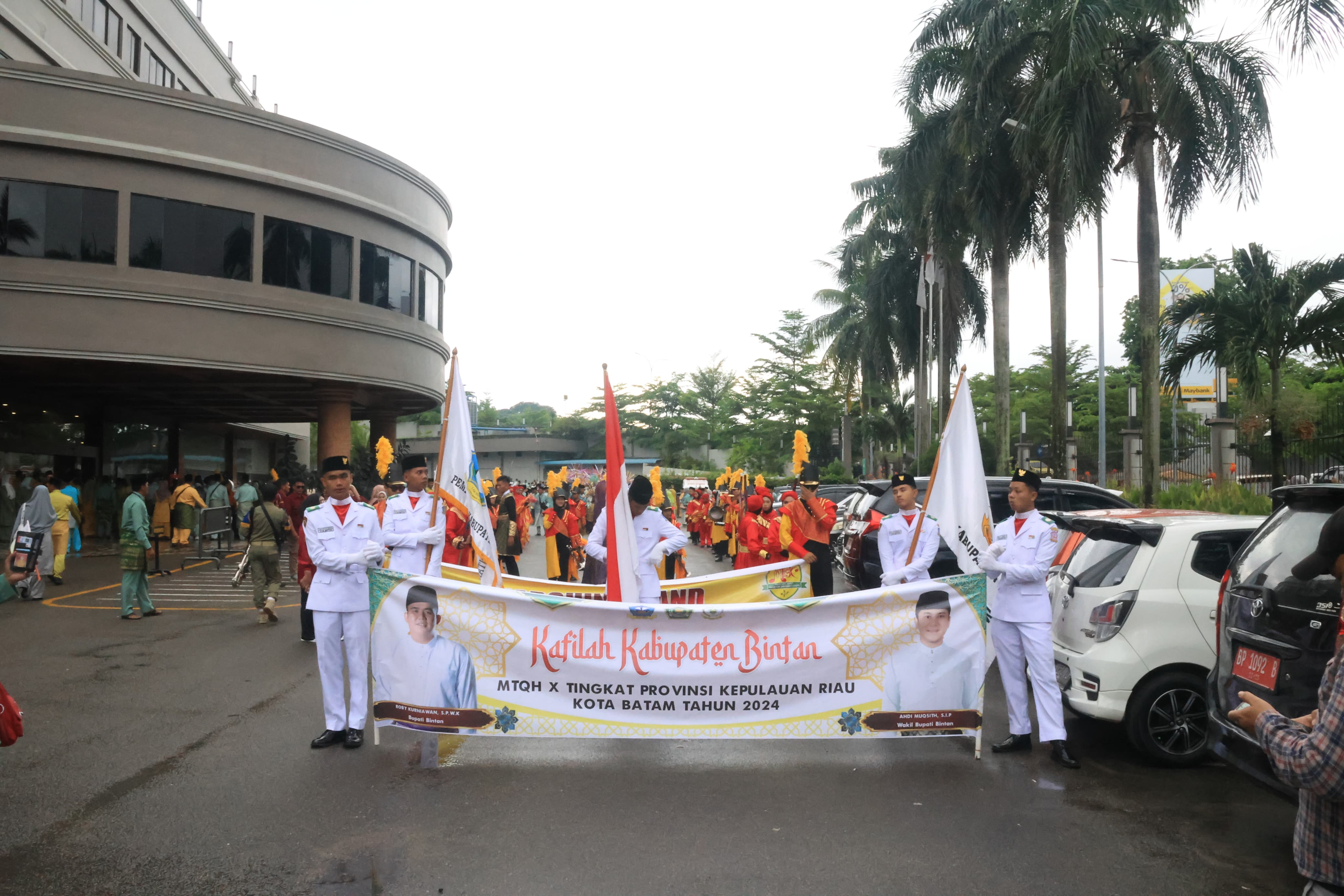 Agungkan Al-Qur'an di Bumi Segantang Lada, 1.111 Orang Kafilah Bintan Meriahkan Pawai Taaruf MTQH ke-X Kepri