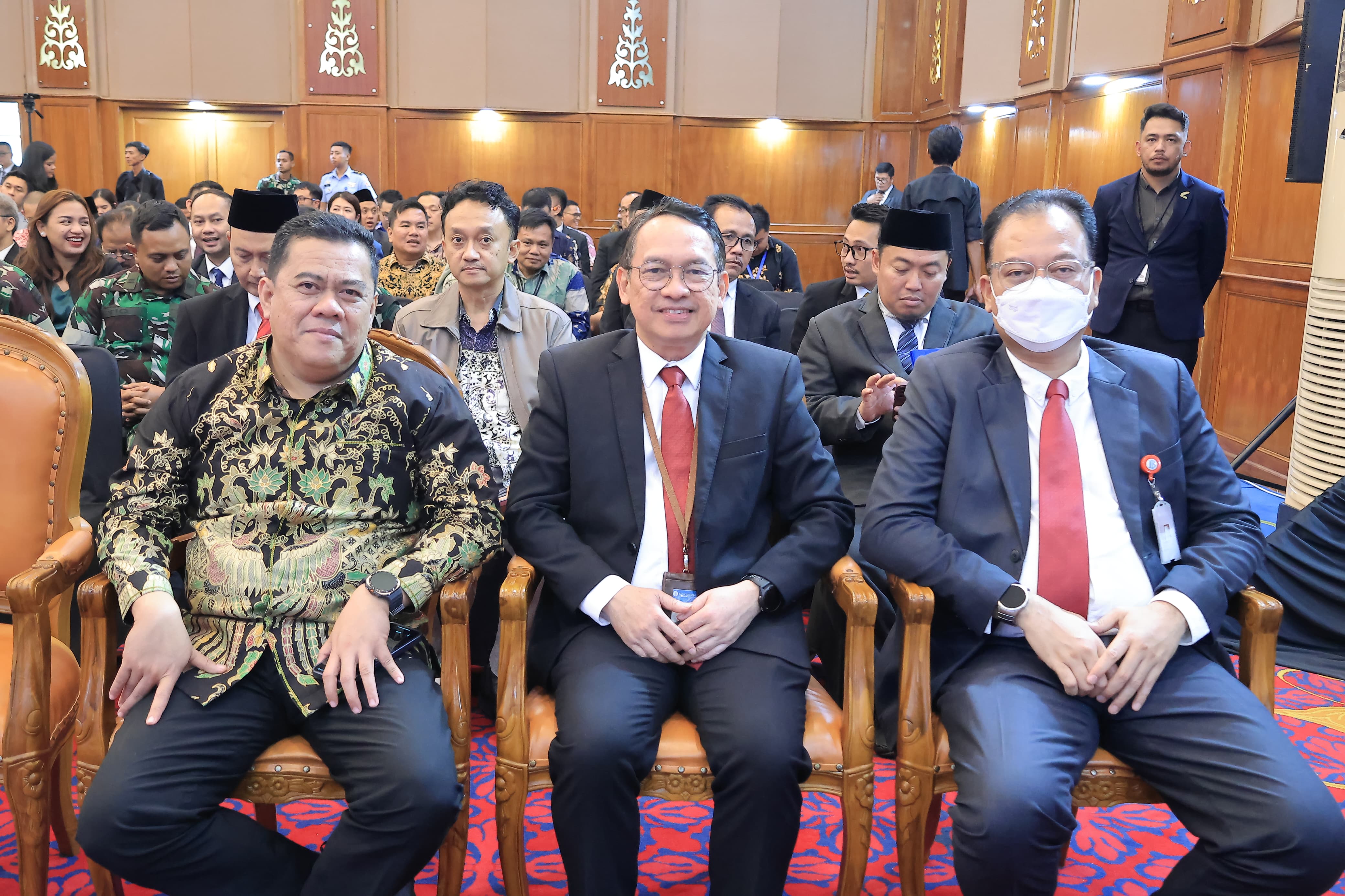 Perkuat Sinergi, Sekda Bintan Hadiri Upacara Pengukuhan Kepala Perwakilan Bank Indonesia Provinsi Kepri