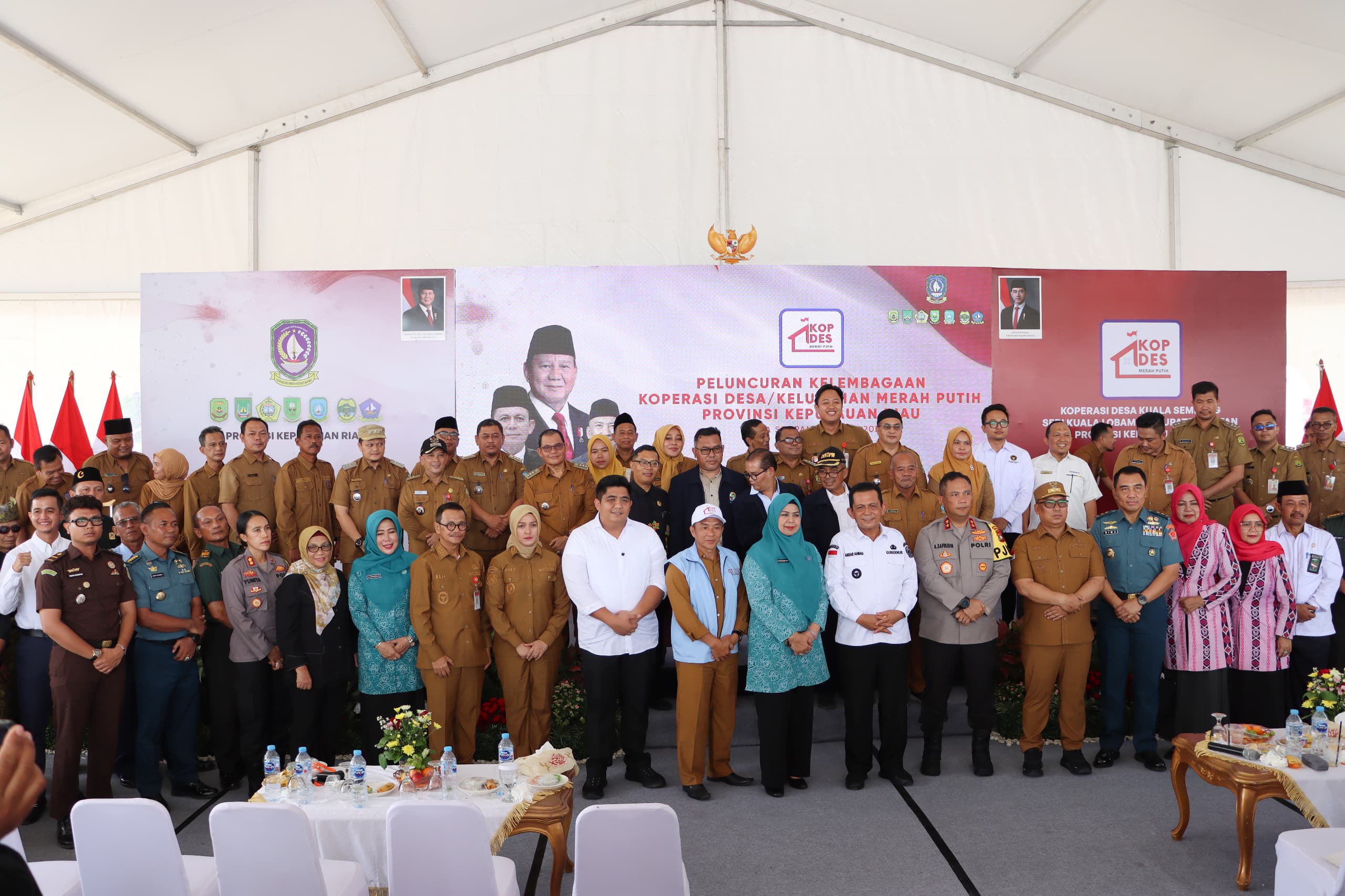 Diluncurkan Presiden Prabowo, Kopdes Merah Putih Kuala Sempang di Bintan Jadi Percontohan Nasional Untuk Kepri