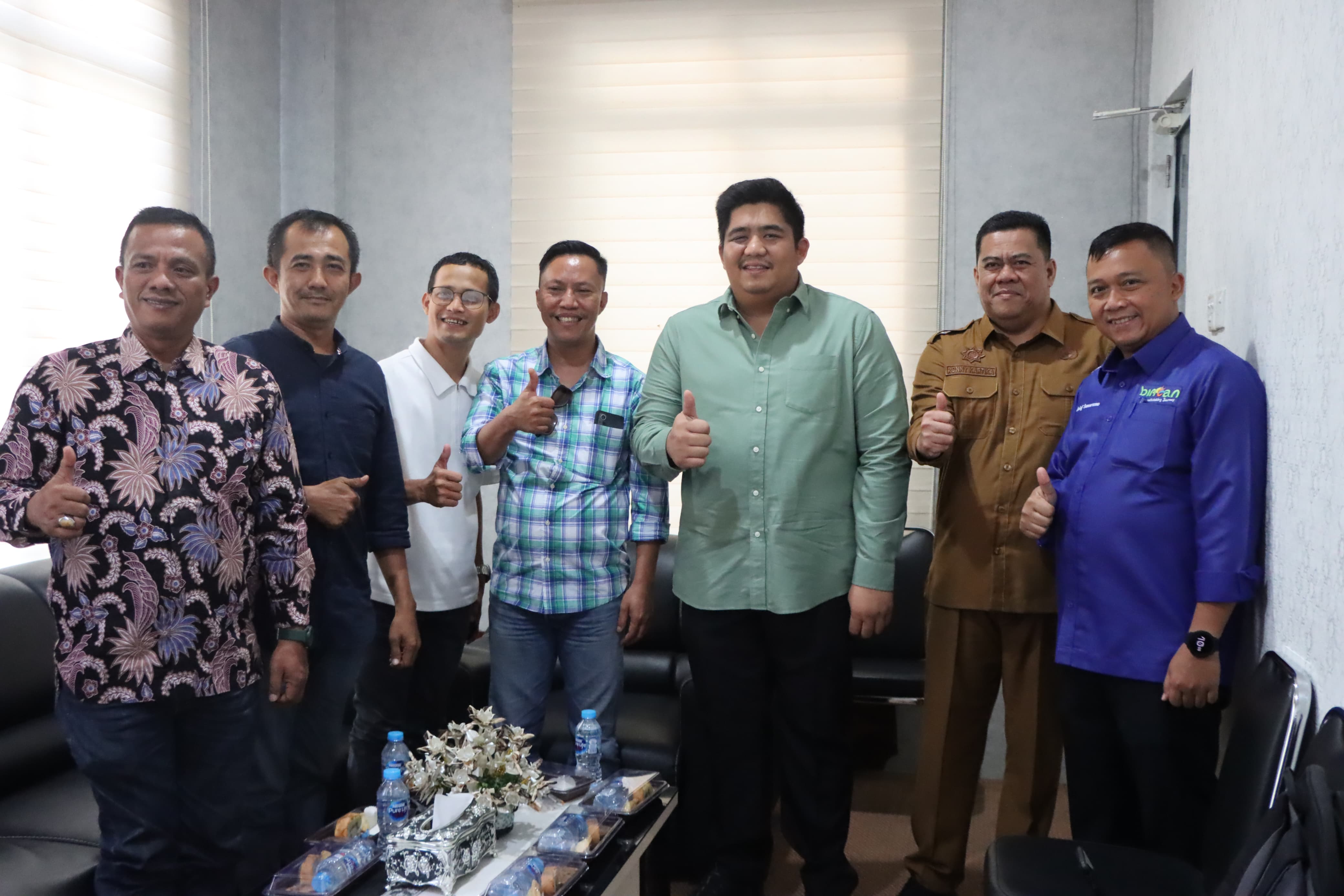Terima Audiensi Tim RDK Award, Roby : Harapan Kita, Lahir Penulis Hebat Dari Bintan