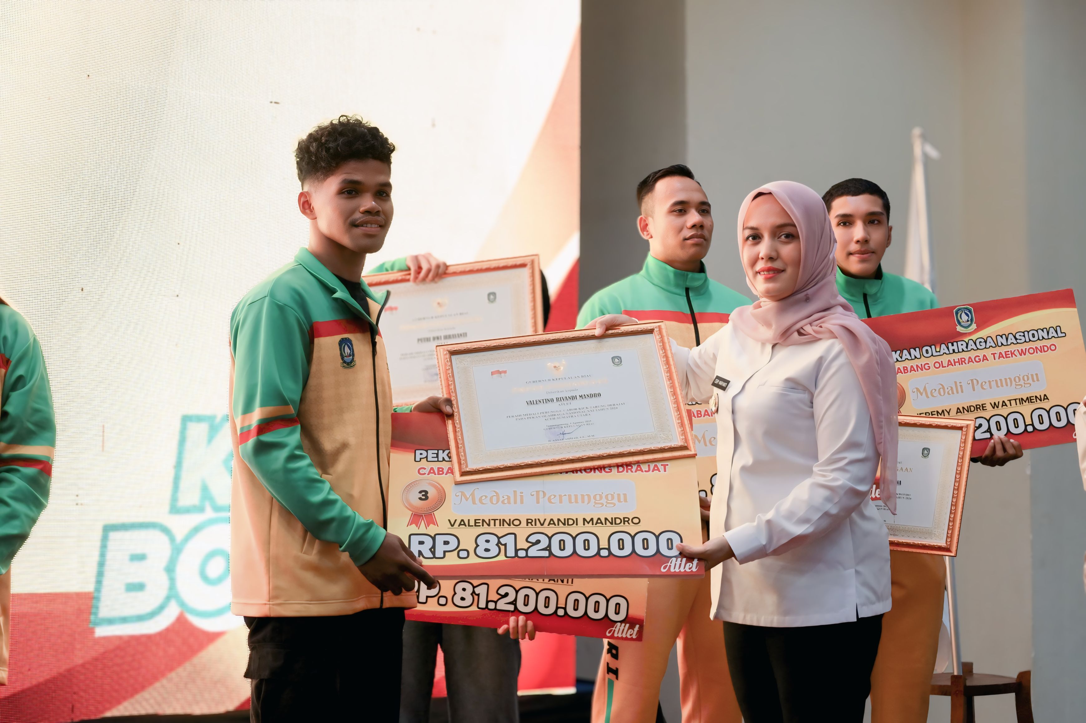 Wabup Bintan Hadiri Pelantikan dan Pengukuhan Pengurus KONI Prov Kepri Periode 2025-2029