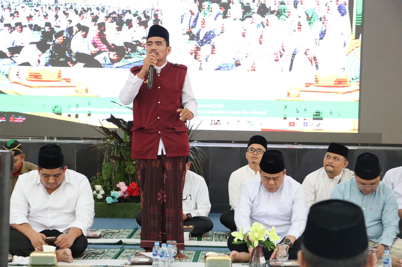Pemkab Bintan Gelar Peringatan Maulid Nabi 1447 H Diiringi Doa Bersama Untuk Negeri