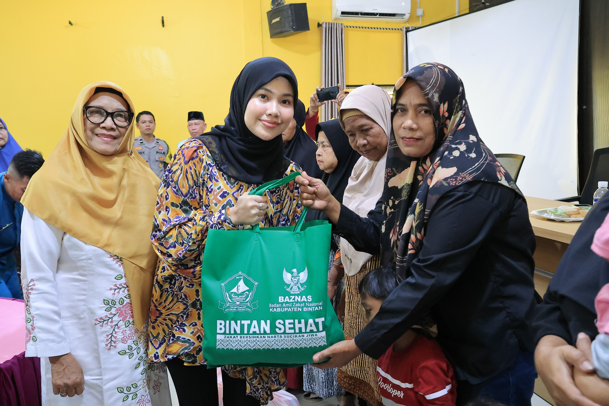 Kolaborasi Hafizha dan BAZNAS Bintan, 5.849 Paket Manfaat Diterima Para Mustahik