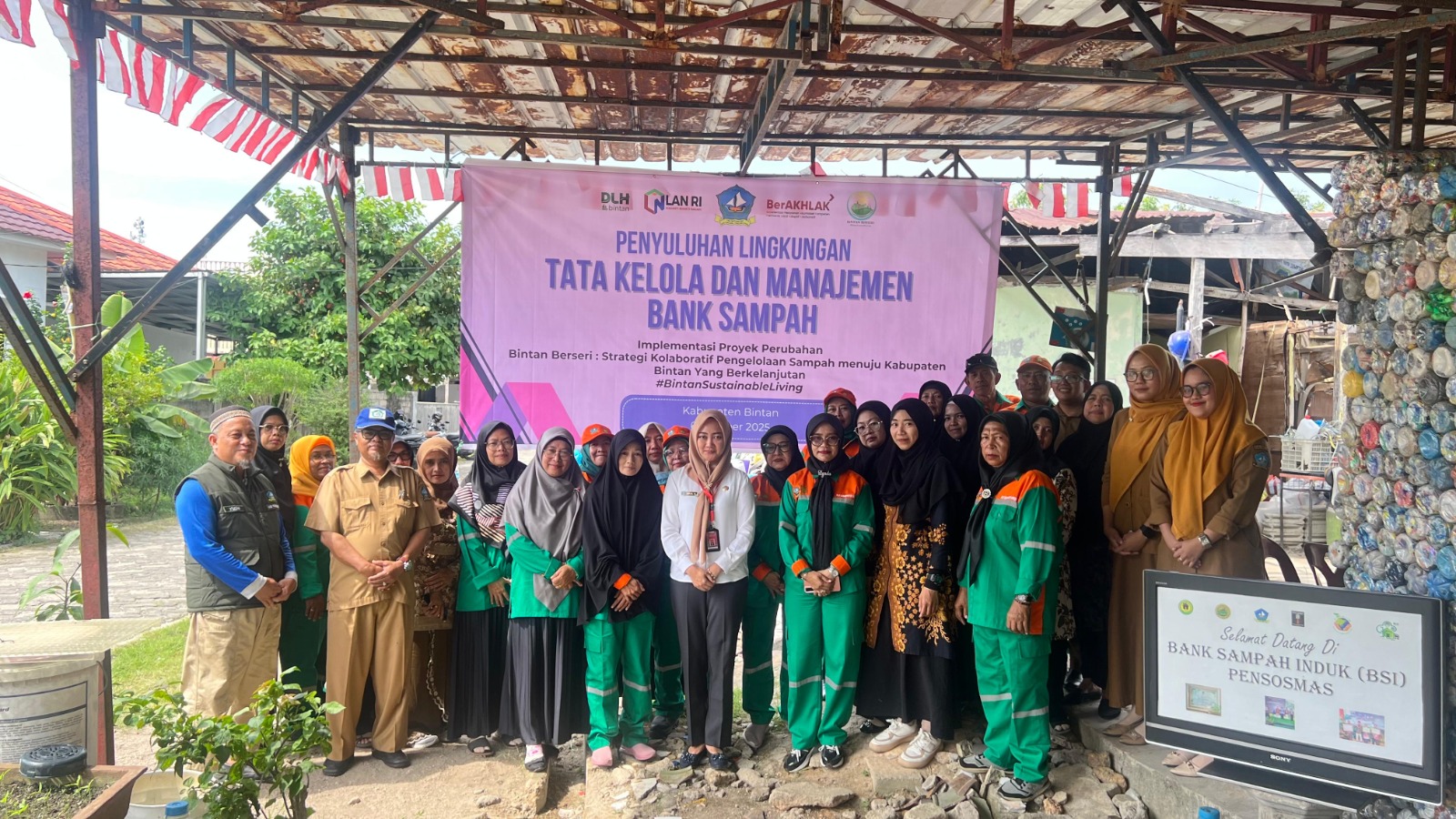 Dari Sampah Menjadi Berkah, DLH Bintan Ajak Masyarakat Jadi Nasabah Bank Sampah