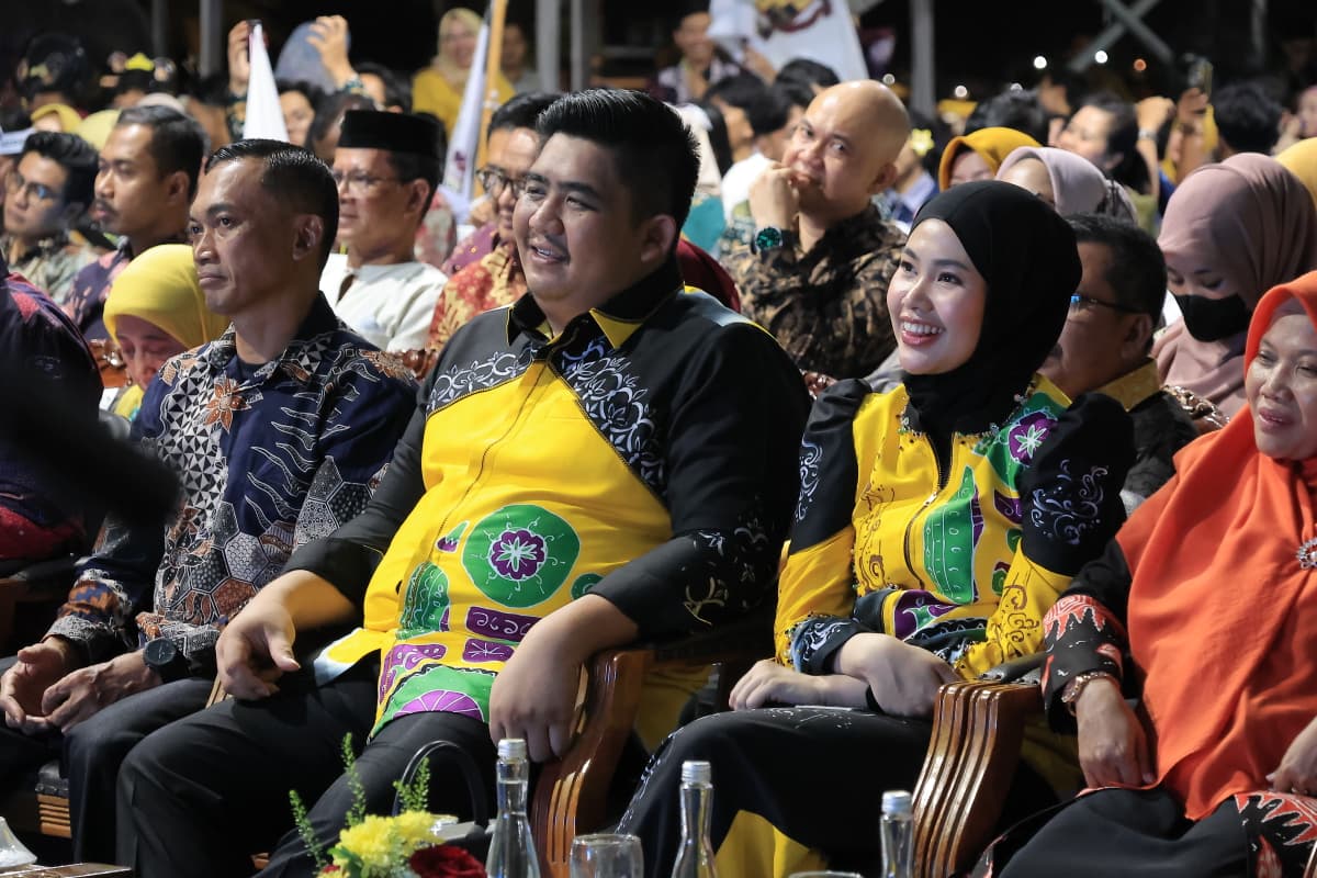 Gemerlap Malam Puncak ADUJAKNAS GenRe 2025, Bupati Roby Sebut Ini Ruang Komunikasi Remaja se-Indonesia