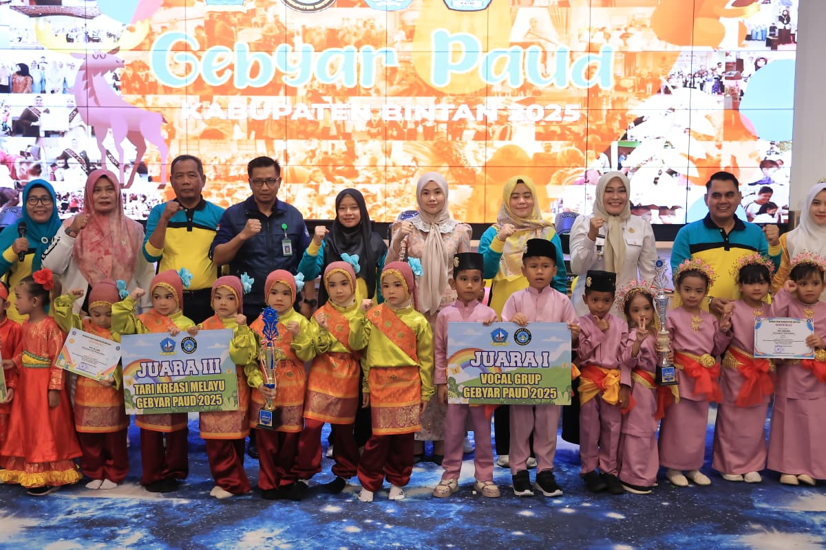 Gebyar PAUD 2025, Hafizha : Tunjukkan Bahwa Anak-Anak Bintan adalah Bibit Unggul dan Pemimpin Masa Depan