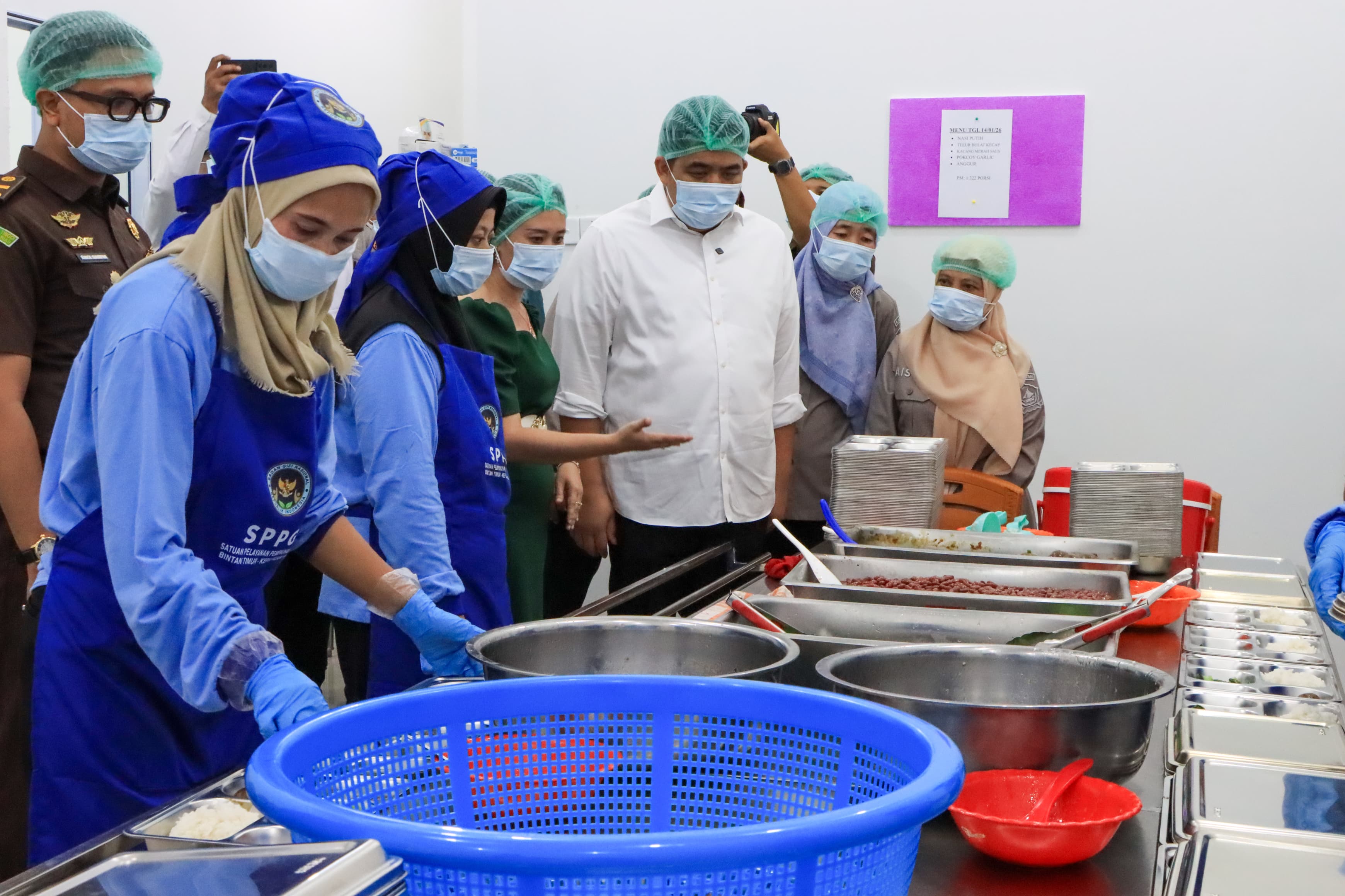 Bupati Bintan Resmikan SPPG KM 20 Gunung Lengkuas dan SPPG Kampung Jati Kijang Kota