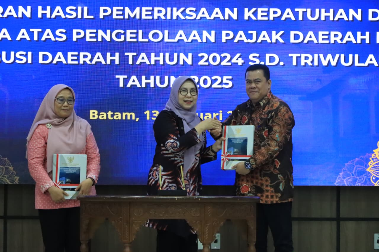 Sekda Bintan Tegaskan LHP BPK Jadi Momentum Refleksi Pengelolaan PAD dan Retribusi Daerah