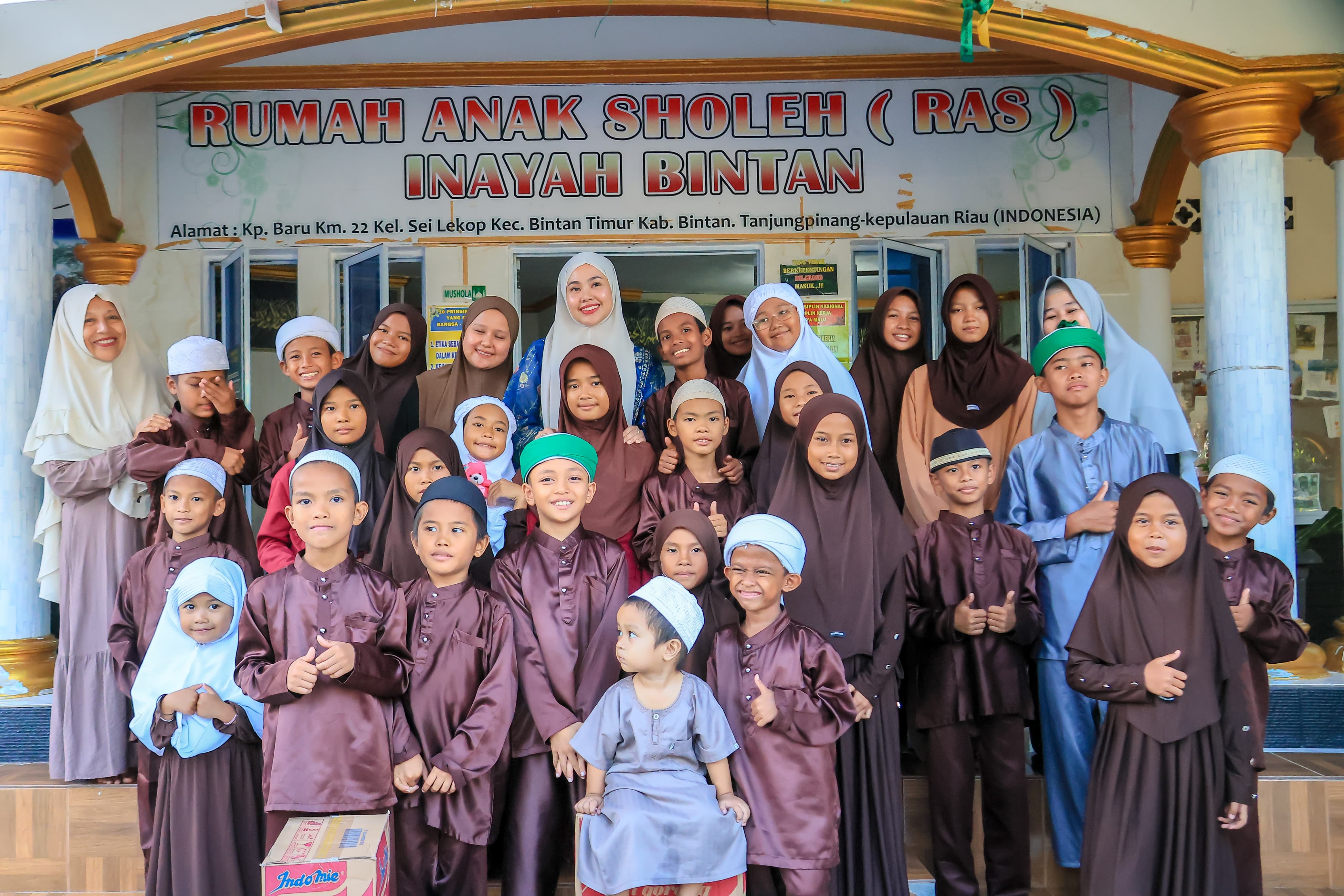 Berkah Ramadhan, Ketua TP PKK Bintan Kunjungi Panti Asuhan Inayah Kijang