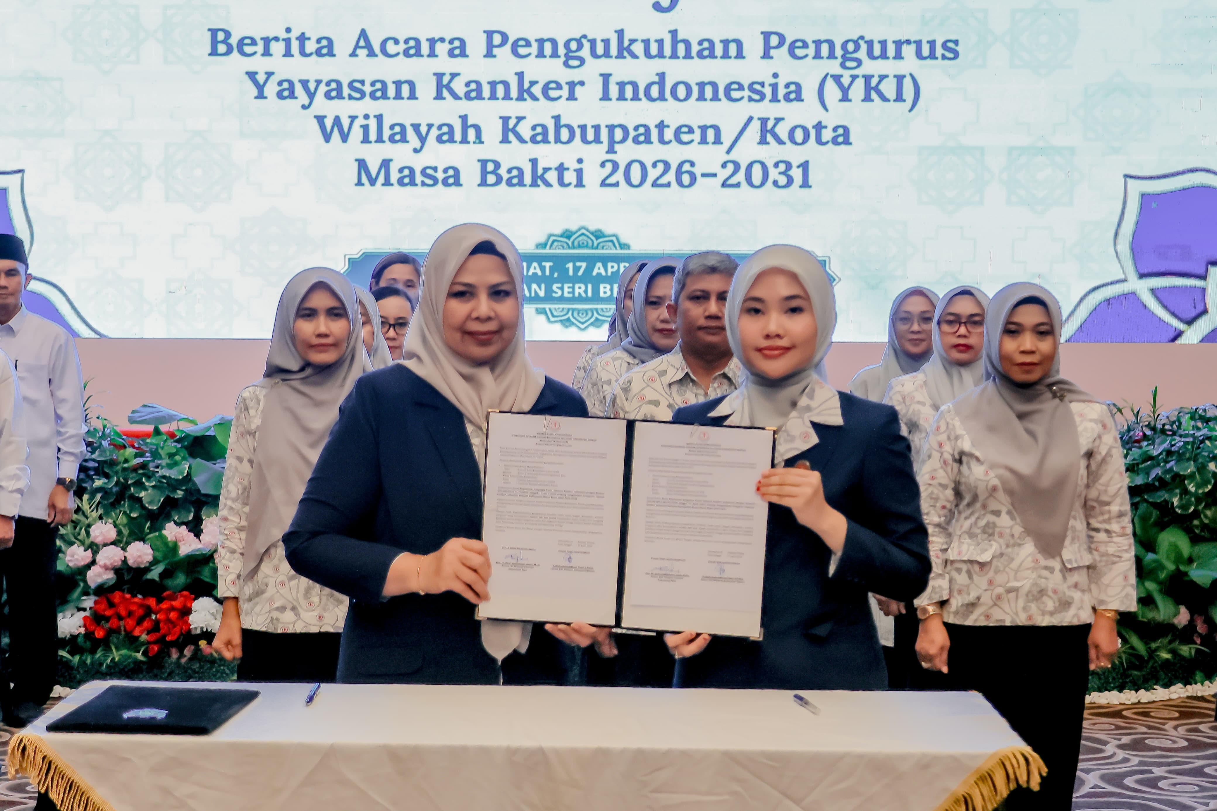 Resmi Jadi Ketua YKI Bintan, Hafizha Tegaskan Komitmen Putuskan Angka Kasus Kanker di Bintan