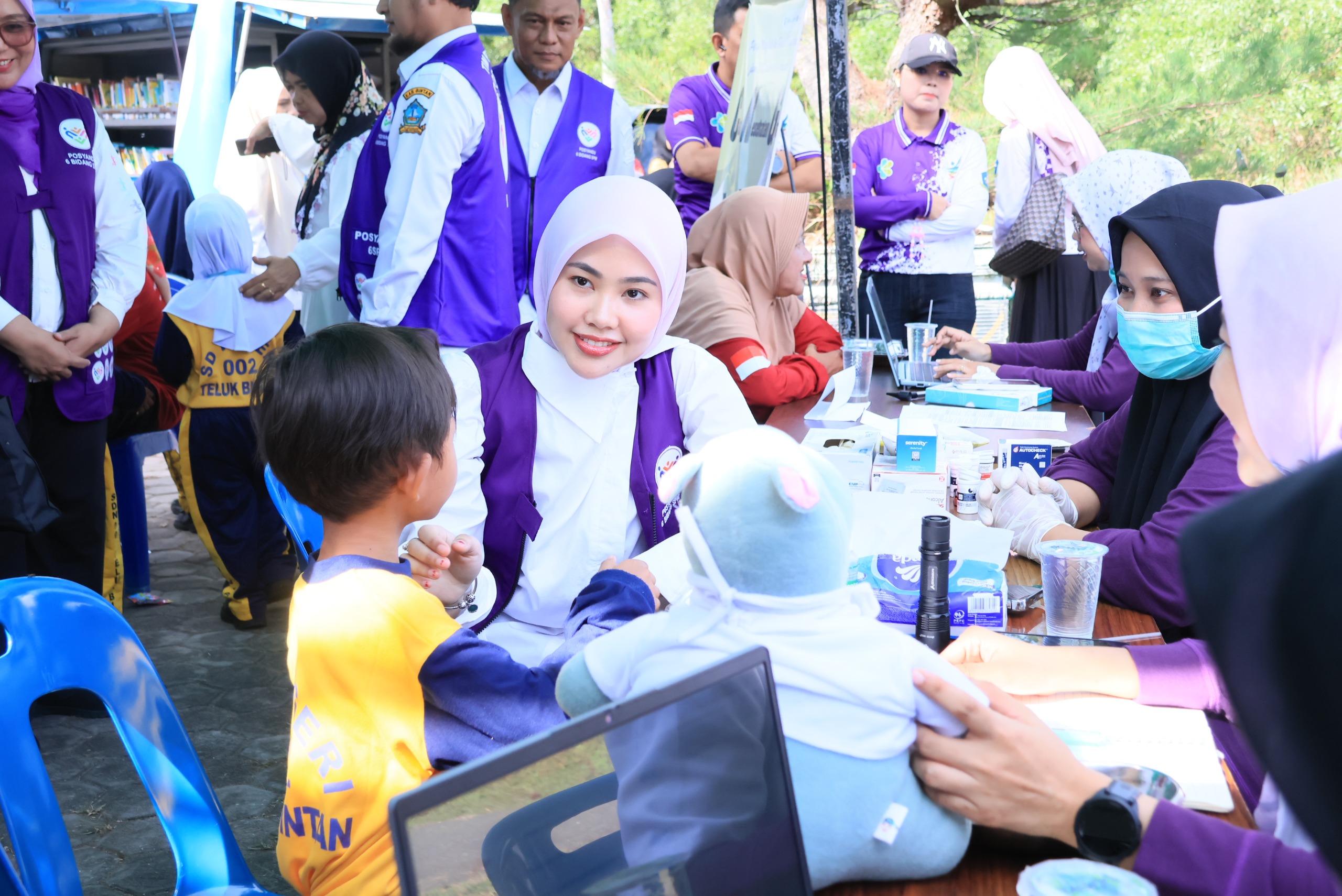 Semarak Hari Posyandu Nasional 2026, Hafizha Keliling Tinjau Layanan Serentak Berbasis 6 SPM