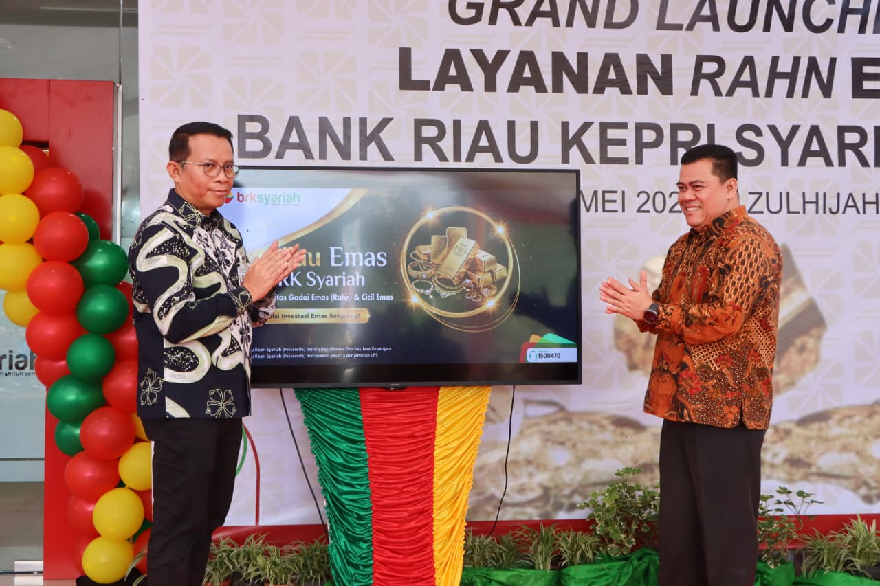Sekda Bintan Resmikan Kantor Penyelenggara Rahn Emas BRK Syariah Cabang Bintan