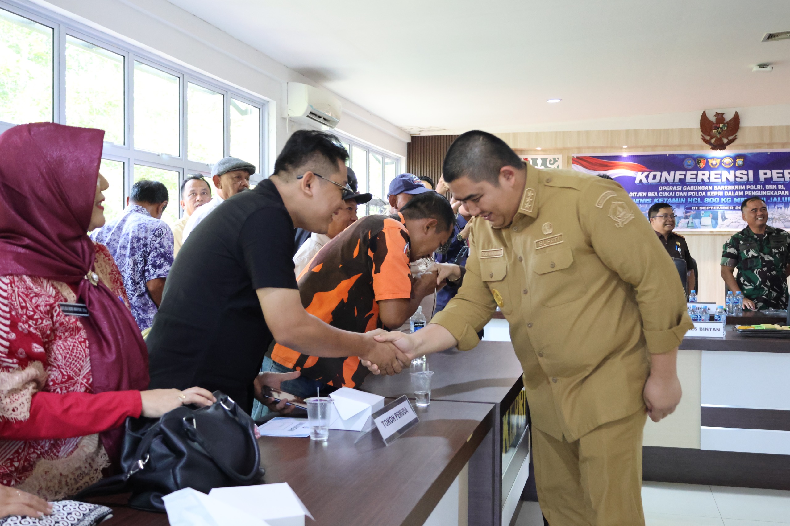 Bupati Roby Apresiasi Keberhasilan Kepolisian dan Tim Gabungan Ungkap Jaringan Narkoba Internasional